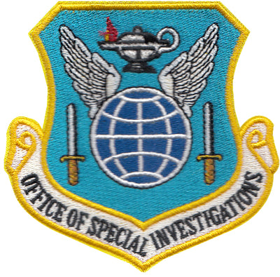 Office of Special Investigation (OSI) Color Patch - 2 Pack